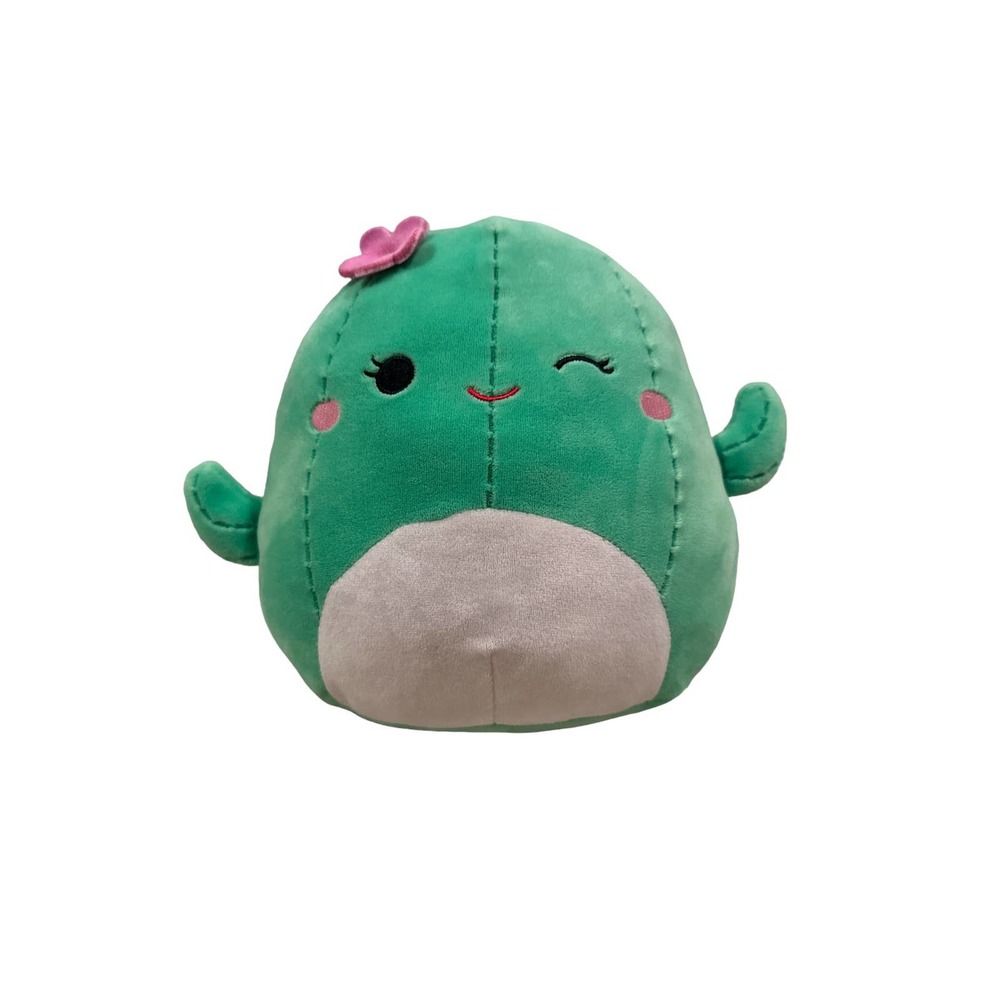 KellyToy Squishmallows Maritza Cactus 8" 8 In Stuffed Plush Toy Green w Flower